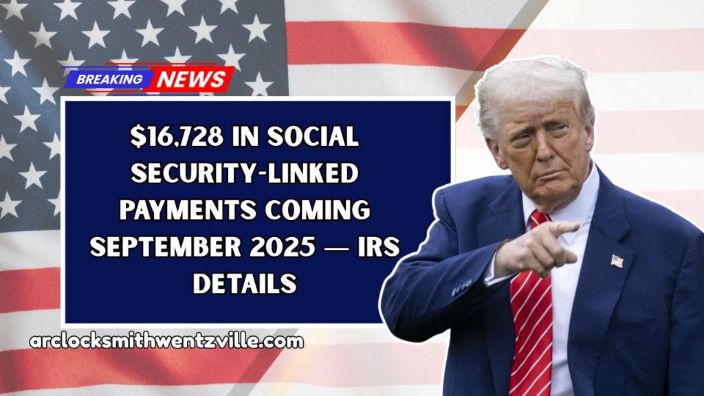$16,728 In Social Security-Linked Payments Coming September 2025 — IRS Details