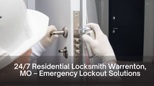 24/7 Residential Locksmith Warrenton, MO – Emergency Lockout Solutions