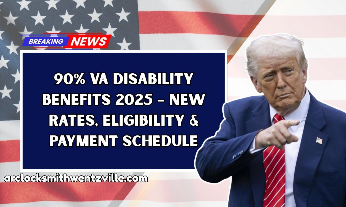 90% VA Disability Benefits 2025 – New Rates, Eligibility & Payment Schedule