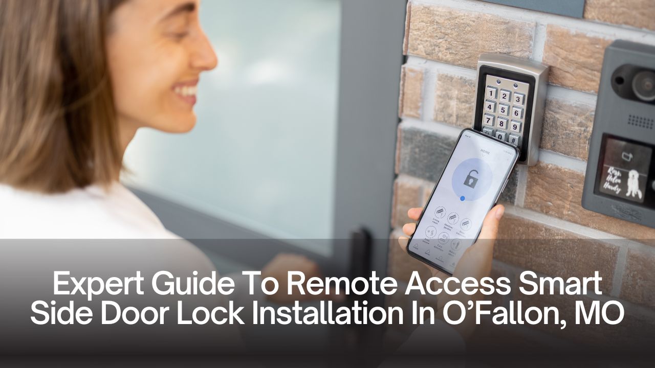 Expert Guide To Remote Access Smart Side Door Lock Installation In O’Fallon, MO
