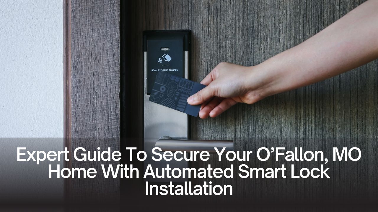 Expert Guide To Secure Your O’Fallon, MO Home With Automated Smart Lock Installation